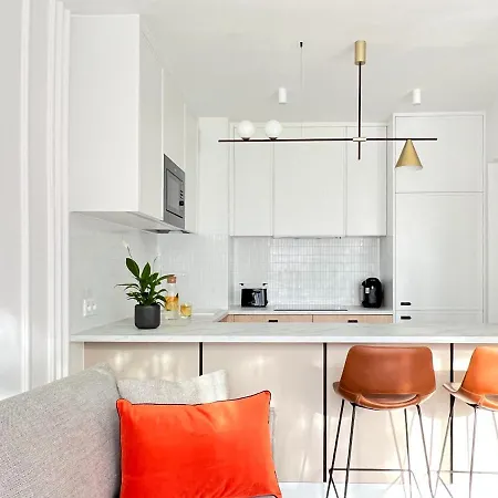 Gustowny Przy Metrze Apartmán Varšava